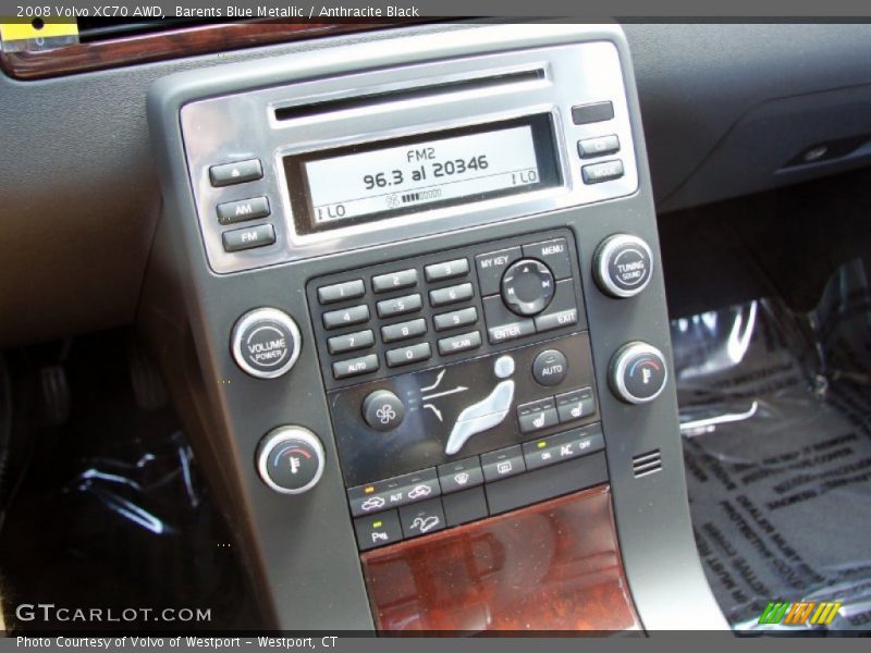 Barents Blue Metallic / Anthracite Black 2008 Volvo XC70 AWD