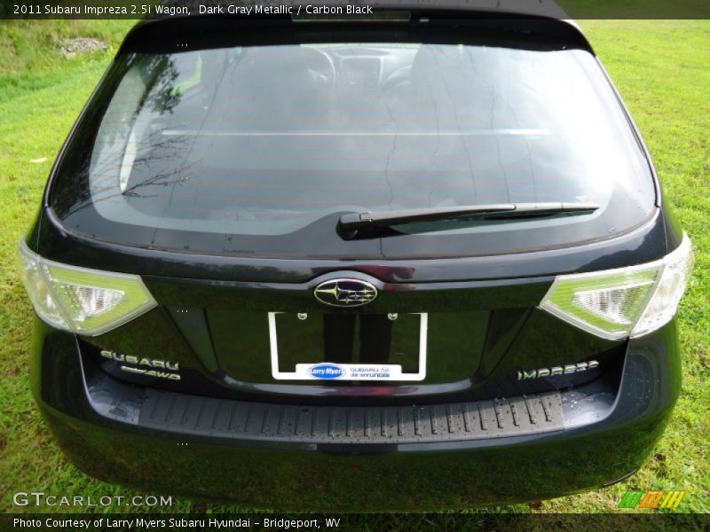 Dark Gray Metallic / Carbon Black 2011 Subaru Impreza 2.5i Wagon