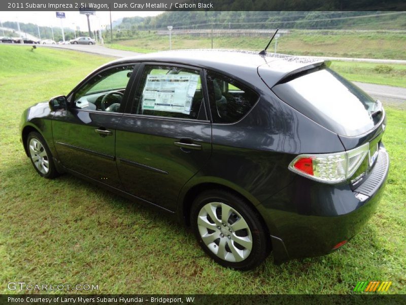 Dark Gray Metallic / Carbon Black 2011 Subaru Impreza 2.5i Wagon