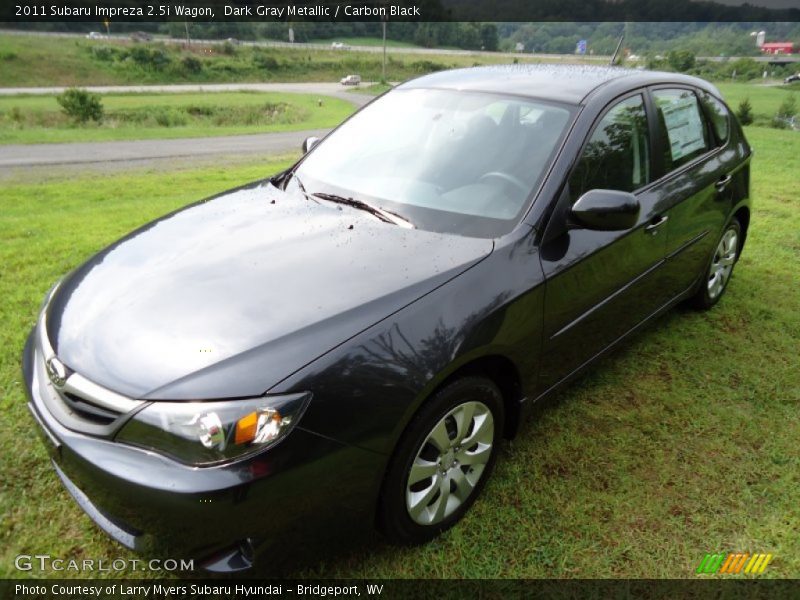 Dark Gray Metallic / Carbon Black 2011 Subaru Impreza 2.5i Wagon