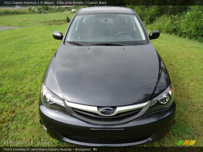 Dark Gray Metallic / Carbon Black 2011 Subaru Impreza 2.5i Wagon