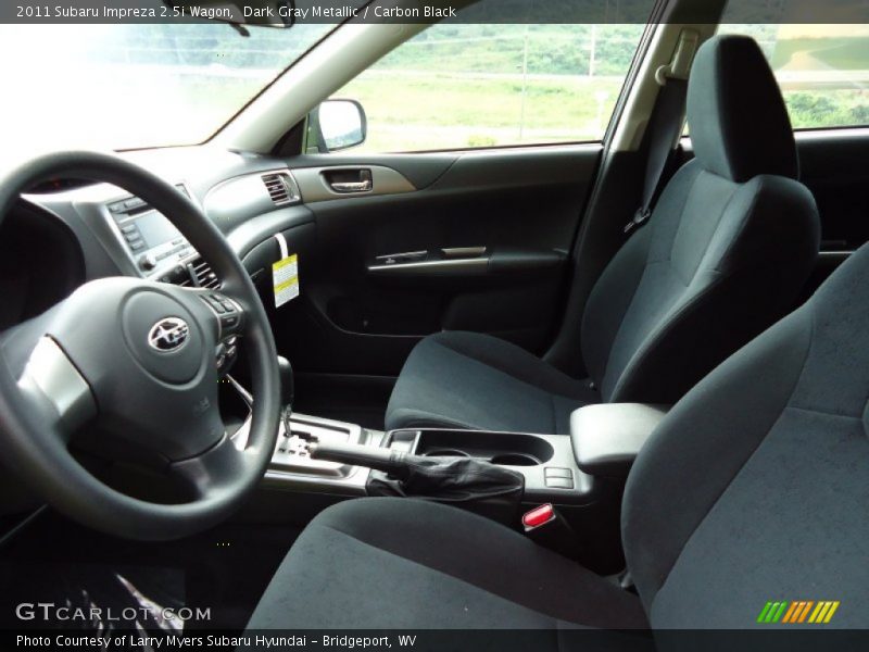 Dark Gray Metallic / Carbon Black 2011 Subaru Impreza 2.5i Wagon
