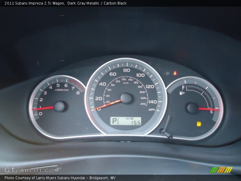  2011 Impreza 2.5i Wagon 2.5i Wagon Gauges