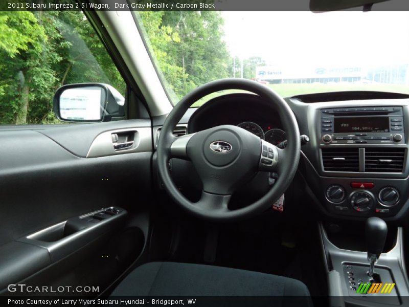 Dark Gray Metallic / Carbon Black 2011 Subaru Impreza 2.5i Wagon