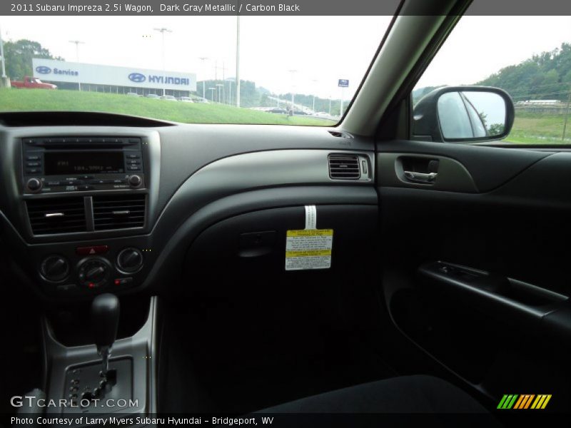 Dark Gray Metallic / Carbon Black 2011 Subaru Impreza 2.5i Wagon