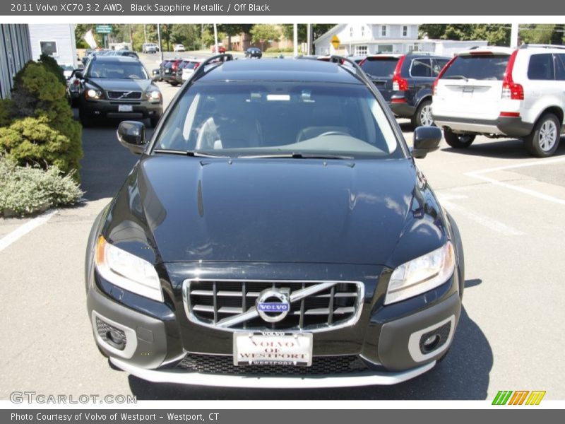 Black Sapphire Metallic / Off Black 2011 Volvo XC70 3.2 AWD