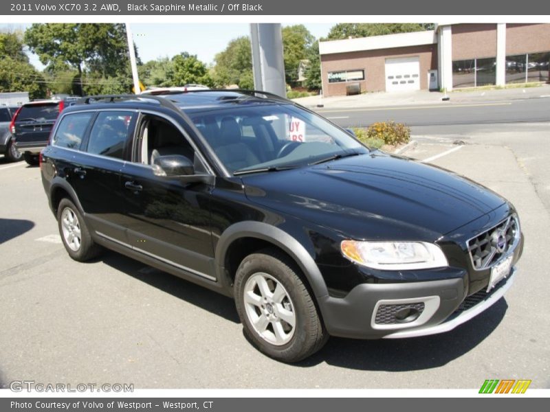 Black Sapphire Metallic / Off Black 2011 Volvo XC70 3.2 AWD