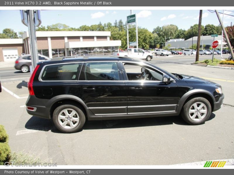 Black Sapphire Metallic / Off Black 2011 Volvo XC70 3.2 AWD