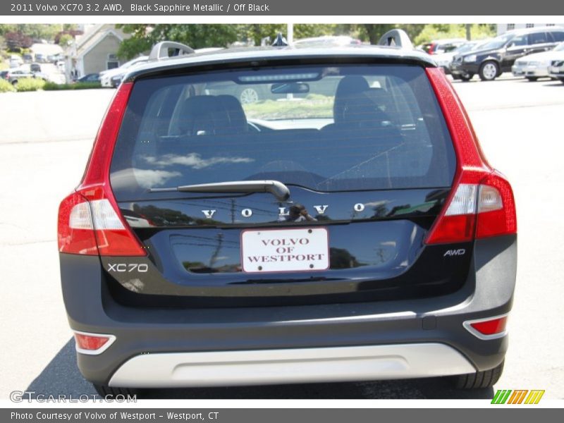 Black Sapphire Metallic / Off Black 2011 Volvo XC70 3.2 AWD