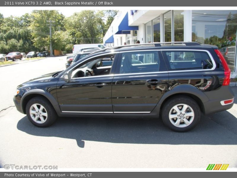 Black Sapphire Metallic / Off Black 2011 Volvo XC70 3.2 AWD