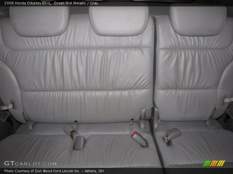 Ocean Mist Metallic / Gray 2008 Honda Odyssey EX-L