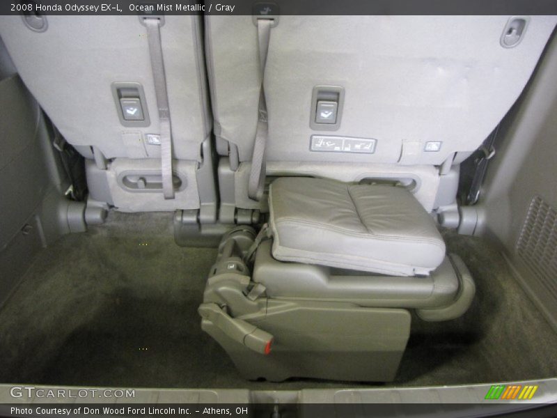 Ocean Mist Metallic / Gray 2008 Honda Odyssey EX-L