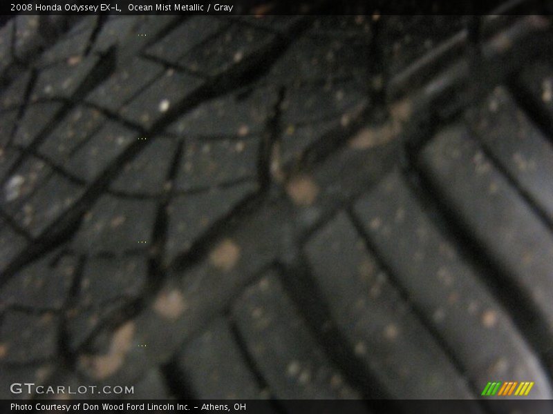 Ocean Mist Metallic / Gray 2008 Honda Odyssey EX-L