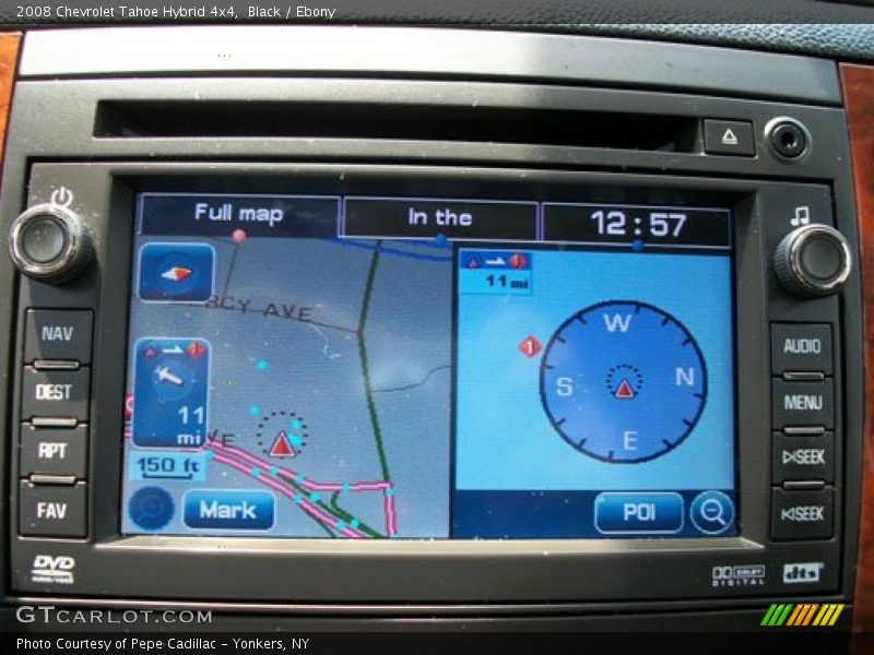 Navigation of 2008 Tahoe Hybrid 4x4