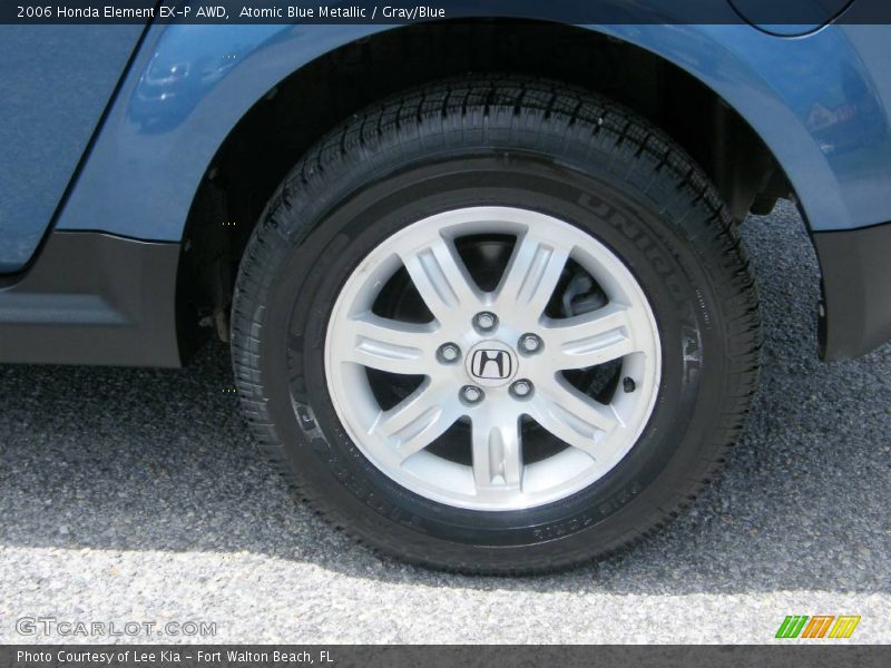 Atomic Blue Metallic / Gray/Blue 2006 Honda Element EX-P AWD