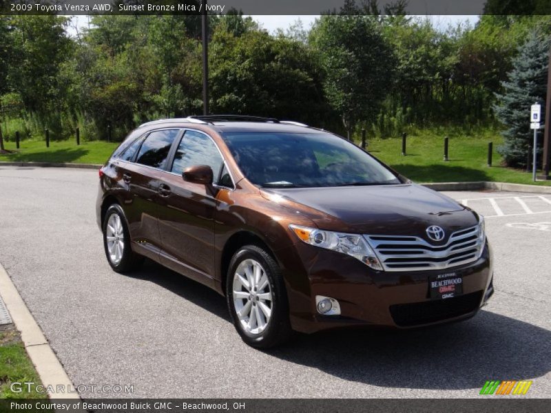 Sunset Bronze Mica / Ivory 2009 Toyota Venza AWD