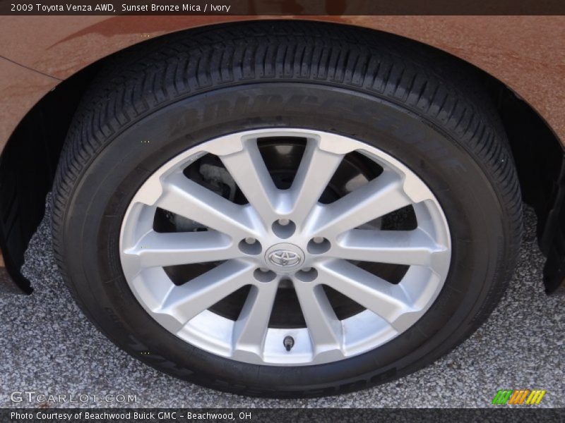  2009 Venza AWD Wheel