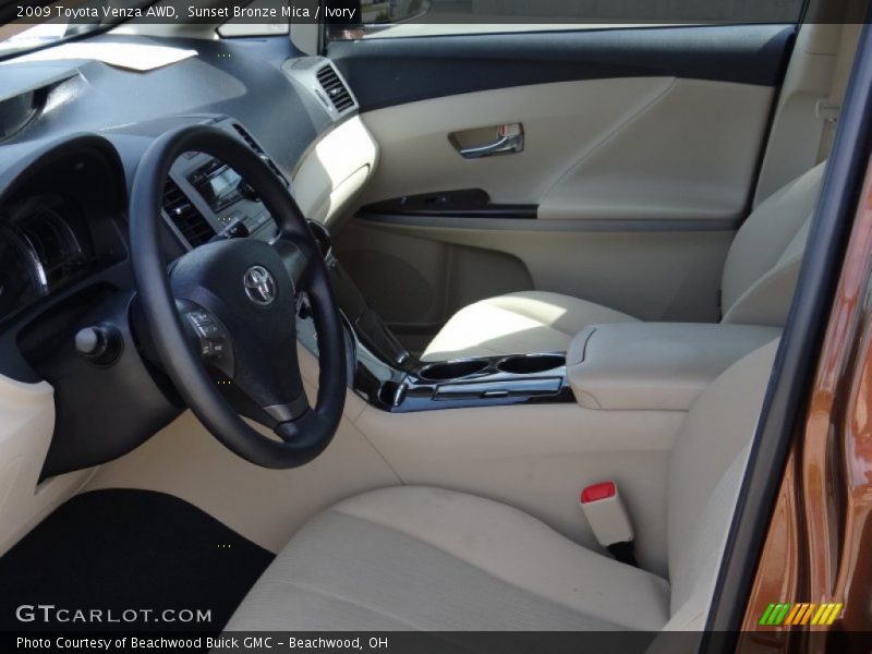 Sunset Bronze Mica / Ivory 2009 Toyota Venza AWD