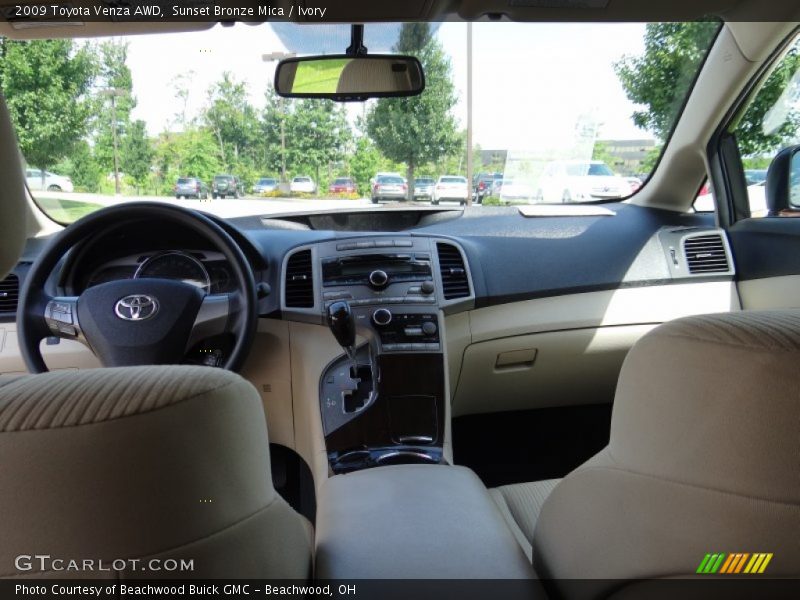 Sunset Bronze Mica / Ivory 2009 Toyota Venza AWD