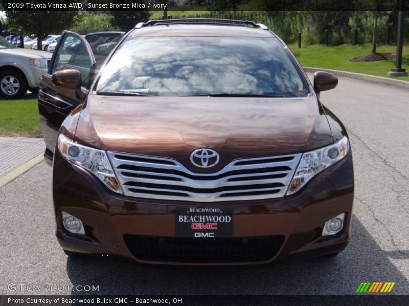 Sunset Bronze Mica / Ivory 2009 Toyota Venza AWD