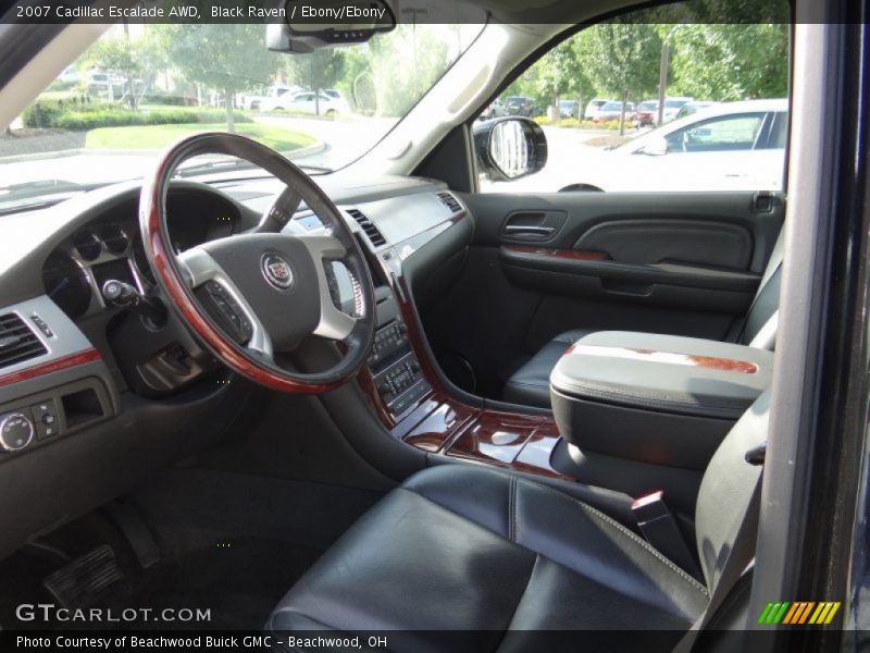 Black Raven / Ebony/Ebony 2007 Cadillac Escalade AWD