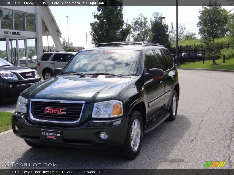 Polo Green Metallic / Light Oak 2003 GMC Envoy SLT 4x4