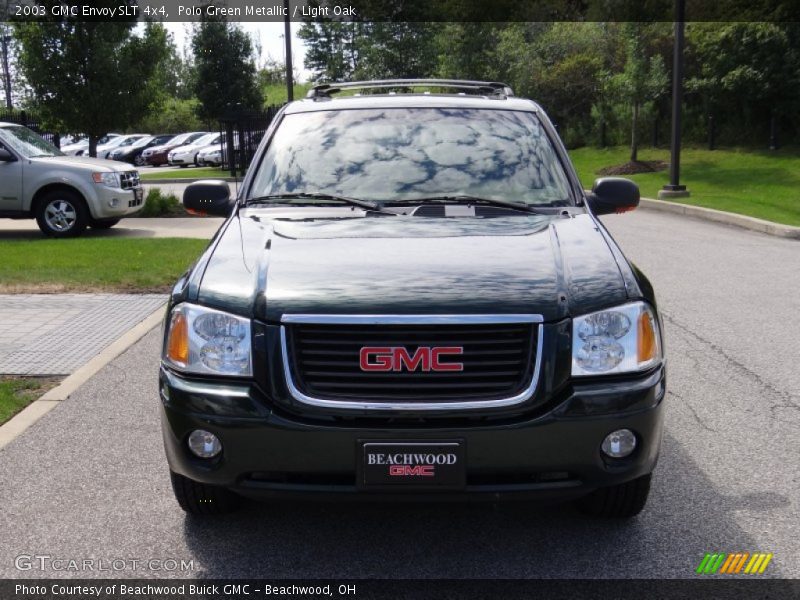 Polo Green Metallic / Light Oak 2003 GMC Envoy SLT 4x4