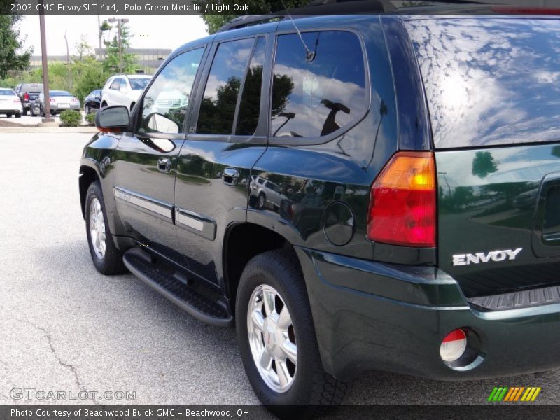 Polo Green Metallic / Light Oak 2003 GMC Envoy SLT 4x4