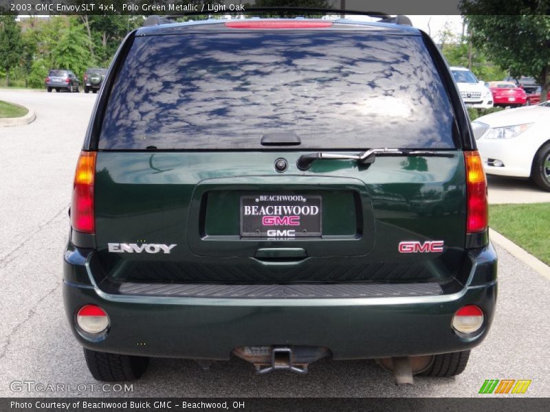Polo Green Metallic / Light Oak 2003 GMC Envoy SLT 4x4