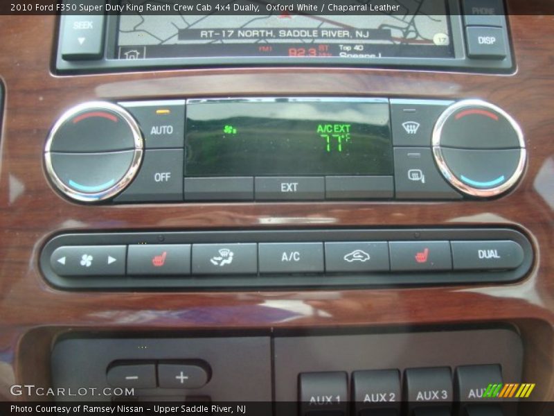 Controls of 2010 F350 Super Duty King Ranch Crew Cab 4x4 Dually