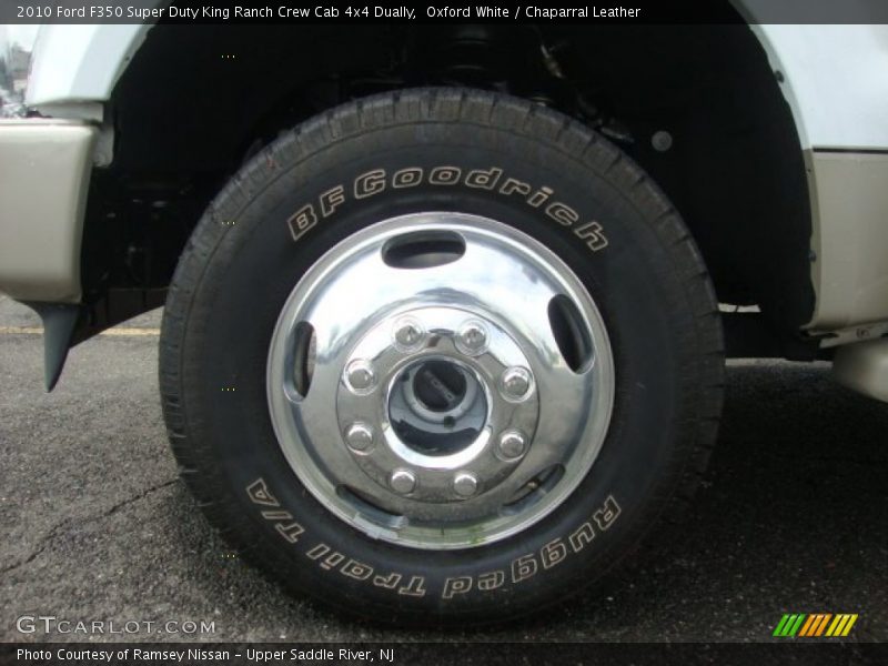  2010 F350 Super Duty King Ranch Crew Cab 4x4 Dually Wheel