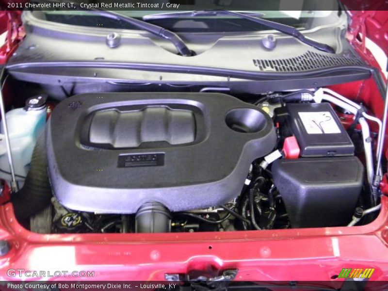 Crystal Red Metallic Tintcoat / Gray 2011 Chevrolet HHR LT