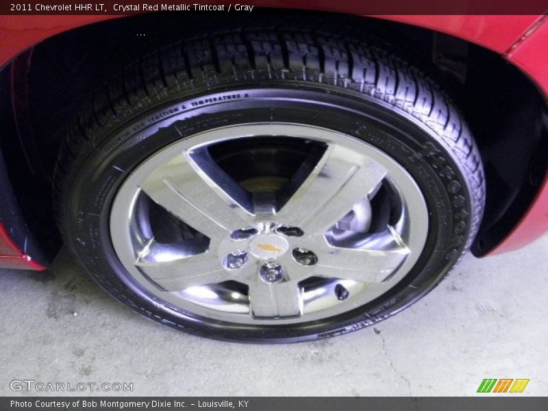 Crystal Red Metallic Tintcoat / Gray 2011 Chevrolet HHR LT