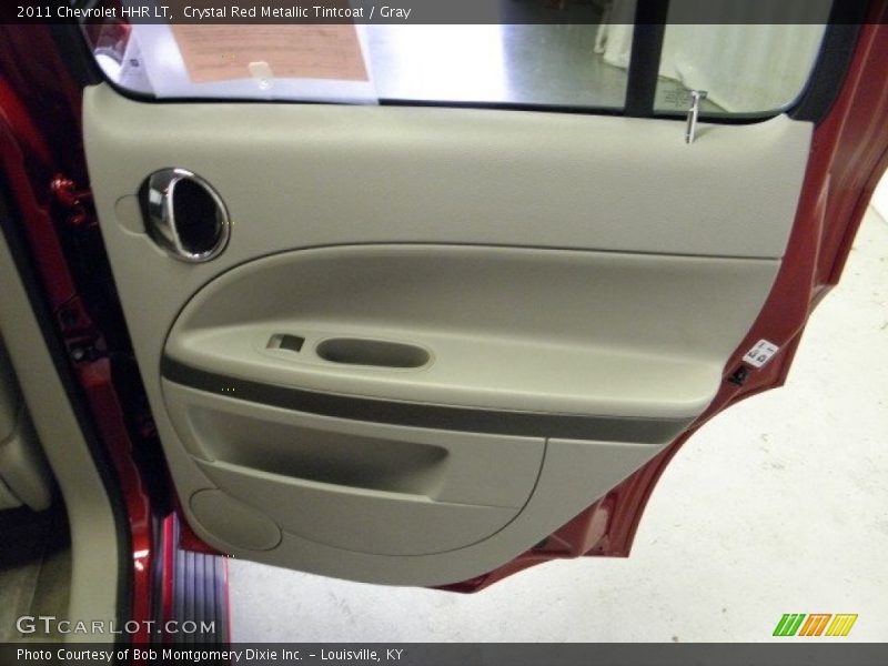 Crystal Red Metallic Tintcoat / Gray 2011 Chevrolet HHR LT