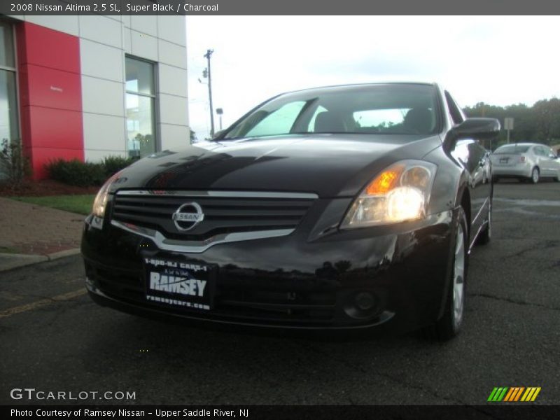 Super Black / Charcoal 2008 Nissan Altima 2.5 SL