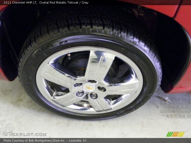 Crystal Red Metallic Tintcoat / Gray 2011 Chevrolet HHR LT
