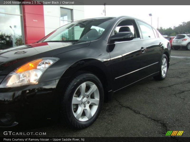 Super Black / Charcoal 2008 Nissan Altima 2.5 SL