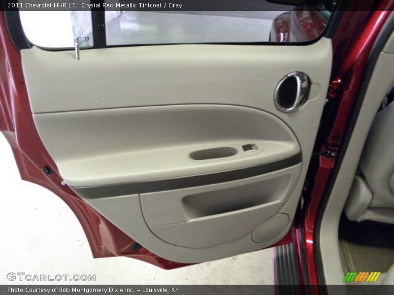 Crystal Red Metallic Tintcoat / Gray 2011 Chevrolet HHR LT