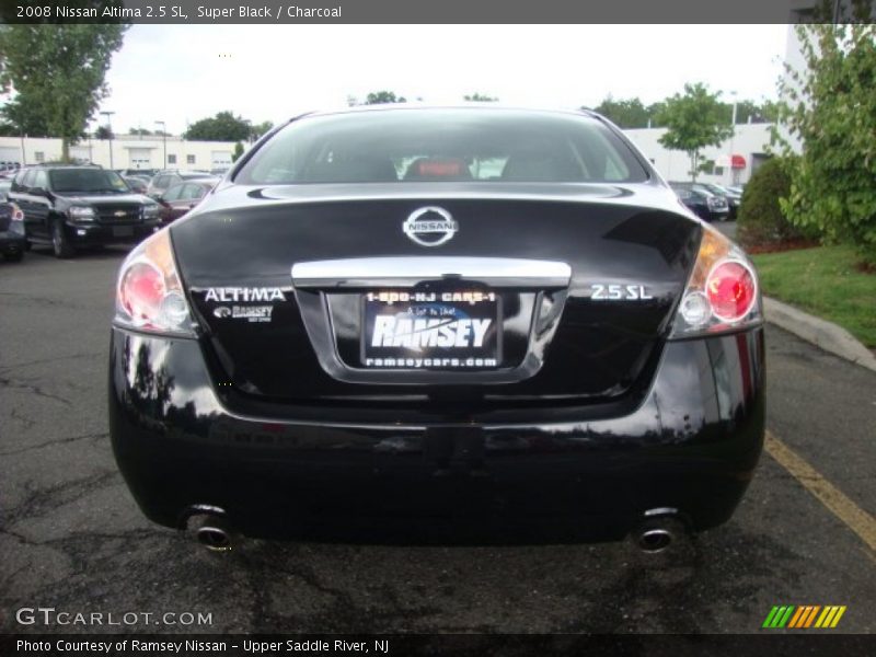 Super Black / Charcoal 2008 Nissan Altima 2.5 SL