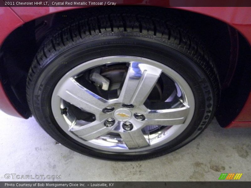 Crystal Red Metallic Tintcoat / Gray 2011 Chevrolet HHR LT