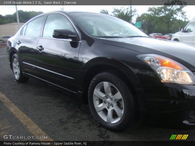 Super Black / Charcoal 2008 Nissan Altima 2.5 SL