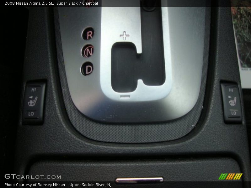 Super Black / Charcoal 2008 Nissan Altima 2.5 SL