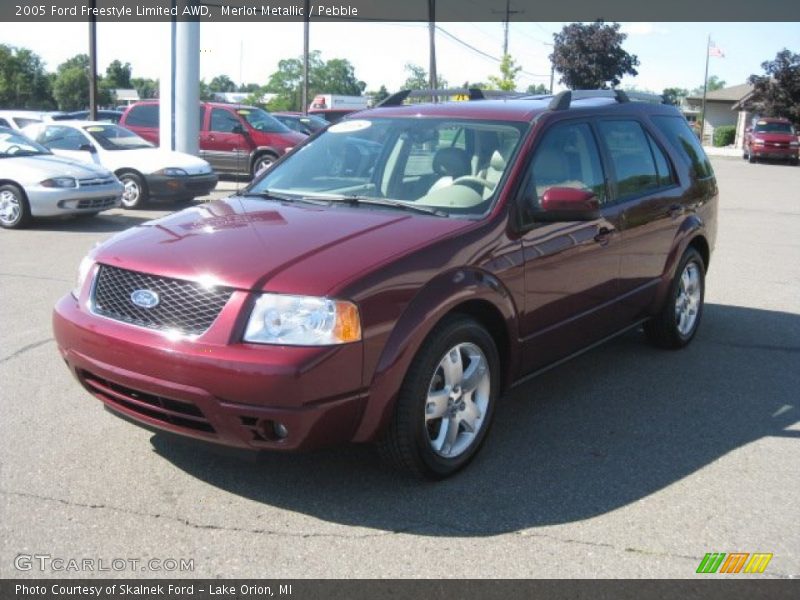 Merlot Metallic / Pebble 2005 Ford Freestyle Limited AWD