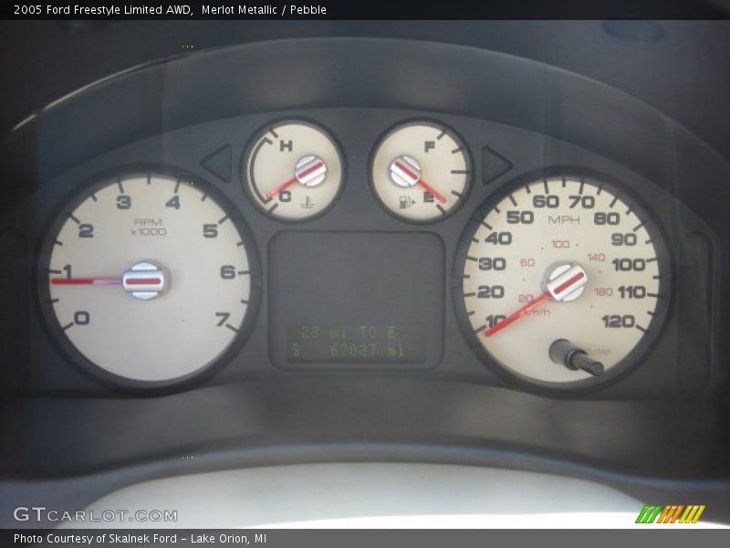 Merlot Metallic / Pebble 2005 Ford Freestyle Limited AWD