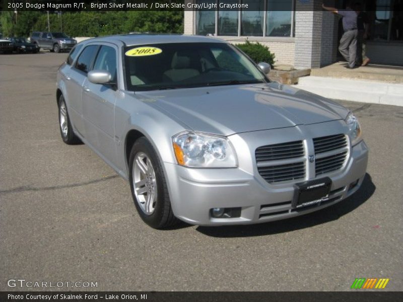 Bright Silver Metallic / Dark Slate Gray/Light Graystone 2005 Dodge Magnum R/T