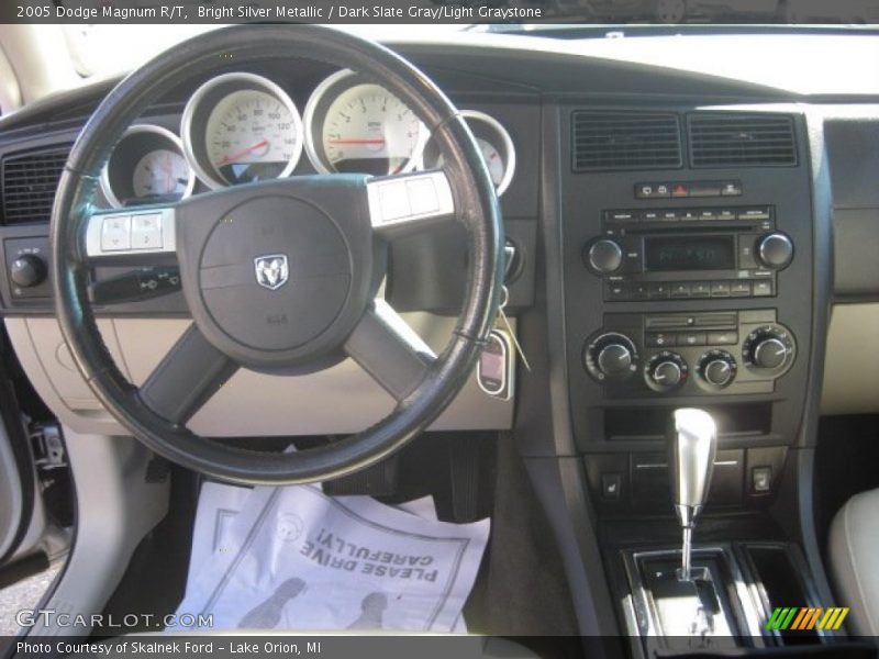Bright Silver Metallic / Dark Slate Gray/Light Graystone 2005 Dodge Magnum R/T