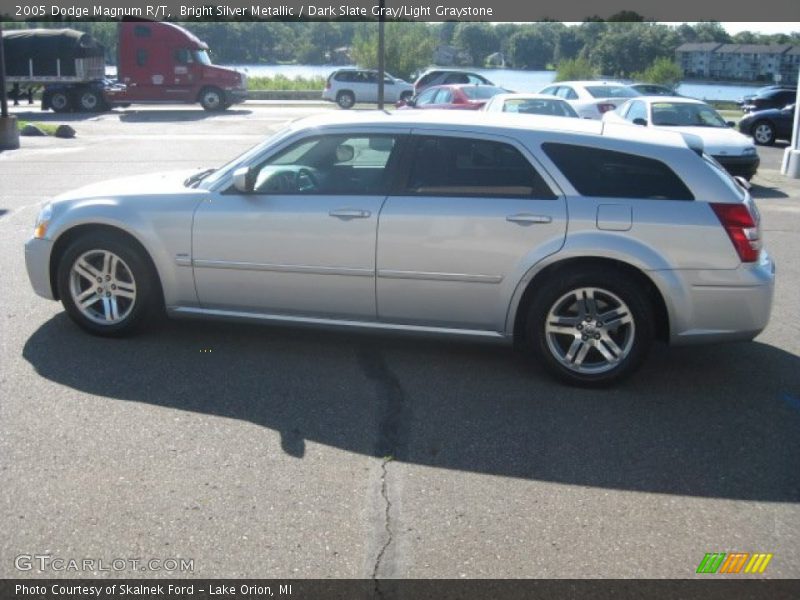 Bright Silver Metallic / Dark Slate Gray/Light Graystone 2005 Dodge Magnum R/T