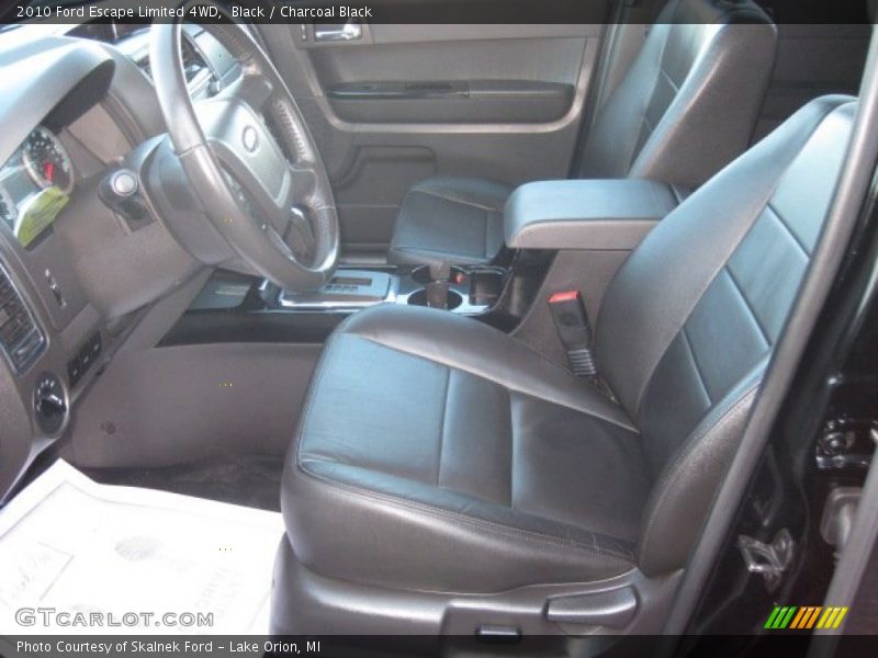 Black / Charcoal Black 2010 Ford Escape Limited 4WD