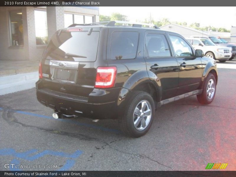 Black / Charcoal Black 2010 Ford Escape Limited 4WD