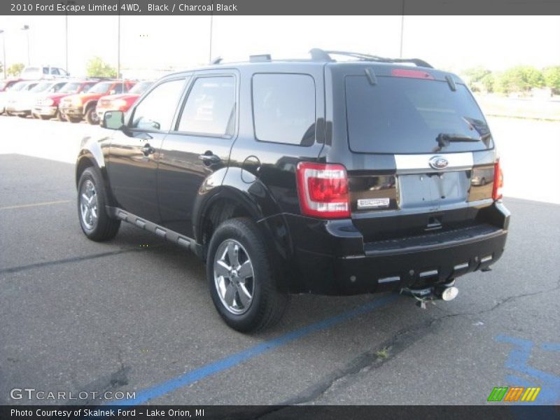Black / Charcoal Black 2010 Ford Escape Limited 4WD